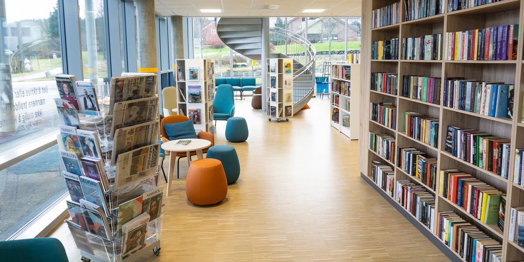 Bilde/illustrasjon om Skaun folkebibliotek