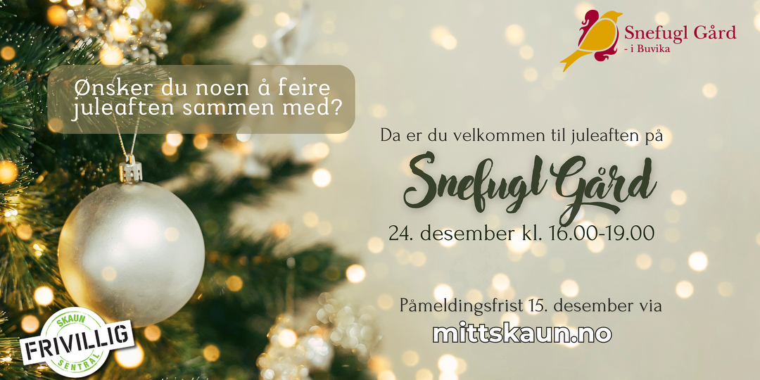 Bilde/illustrasjon for Feir jul med oss på Snefugl gård